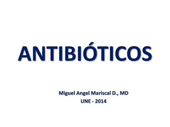 Antibióticos