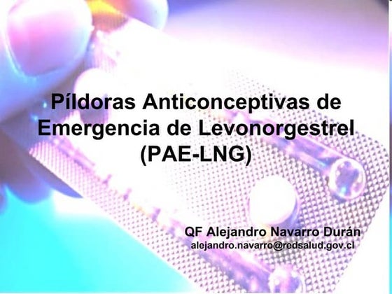 Anticonceptivo de Emergencia