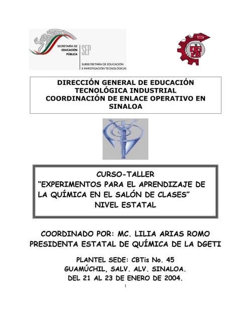 Antología Experimentos Química Aula Dgeti Lilia