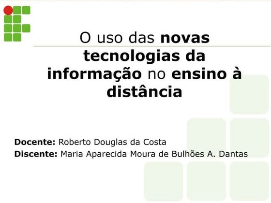 SLIDES APARECIDA MÓDULO 3 IFRN