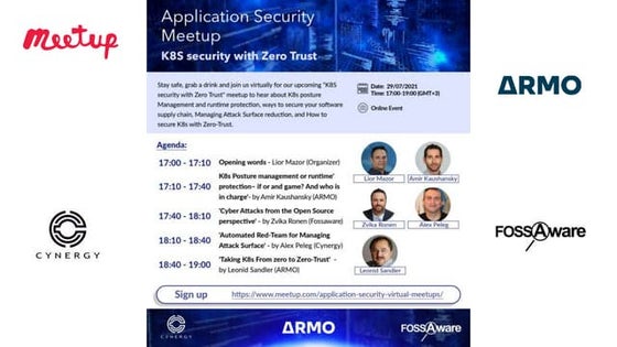 Application security meetup k8_s security with zero trust_29072021