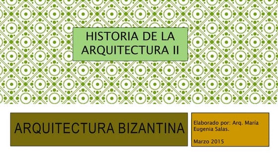 Arquitectura bizantina