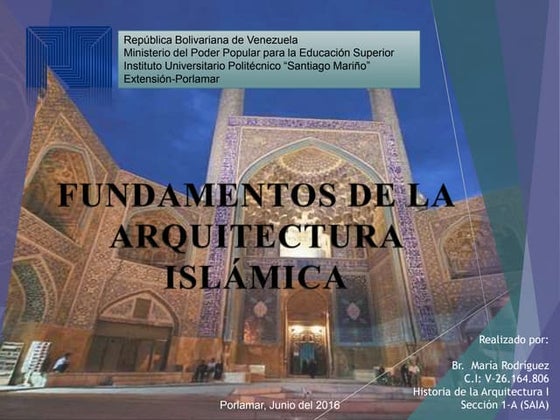 Arquitectura islamica