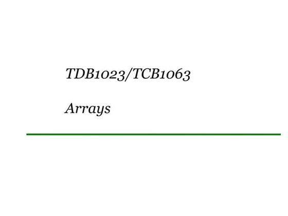 Array