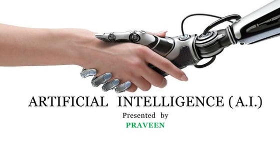 Artificial intelligence by p.k.