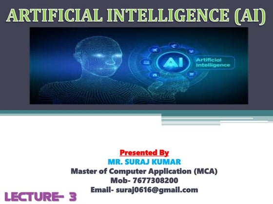 Artificial Intelligence Lecture-3