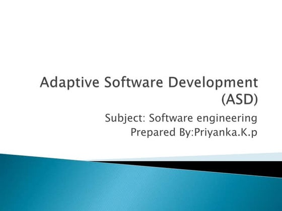 Asd agile