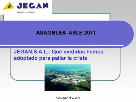 ASLE Asamblea 2011 JEGAN