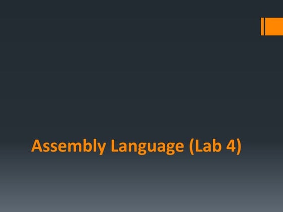 [ASM]Lab4