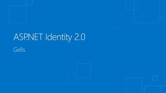 Asp.net identity 2.0