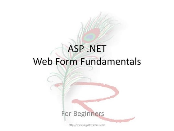 Asp .net web form fundamentals