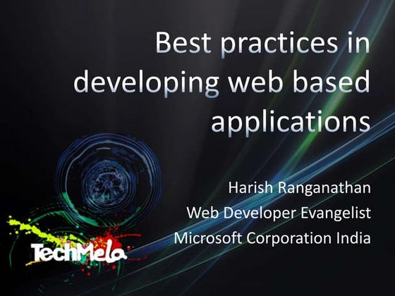 ASP.NET Best Practices