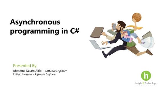 Async programming in c#