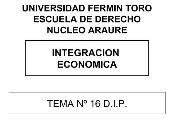 Tema 16 dcho integracion