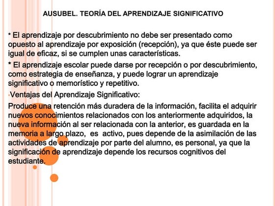Ausubel