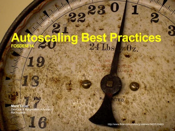 Autoscaling Best Practices