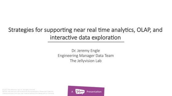 Jeremy Engle's slides from Redshift / Big Data meetup on July 13, 2017