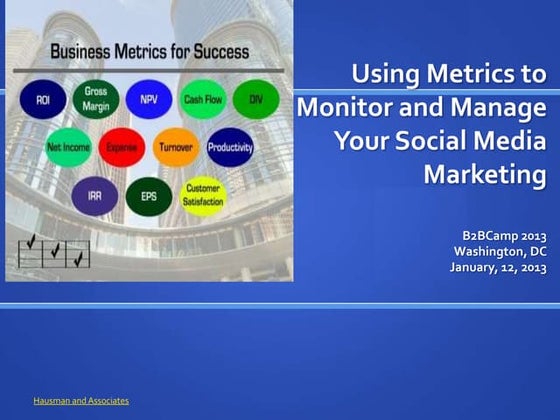 Analytics: Measuring and Monitoring to Optimize ROI