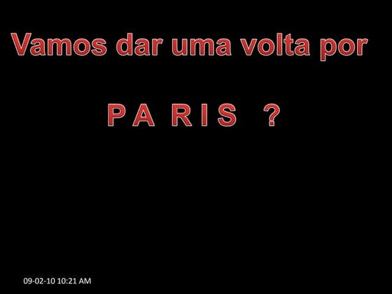 Uma volta por Paris