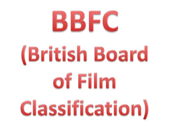 BBFC Ratings