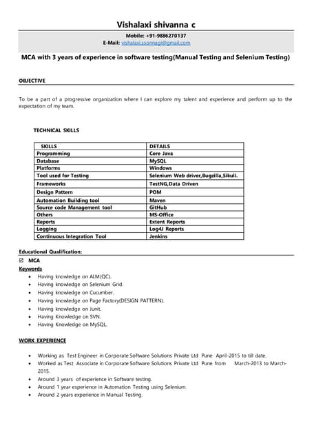 Resume