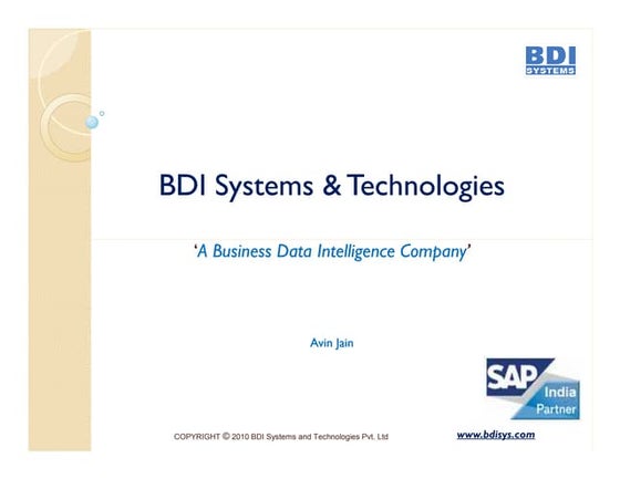 Bdi Systems