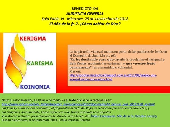 Benedicto16 año.fe.7.cómo hablar de dios