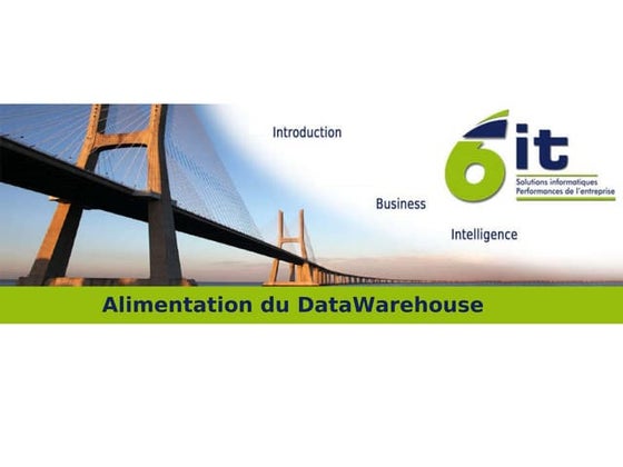 Projet Bi - 3 - Alimentation des données