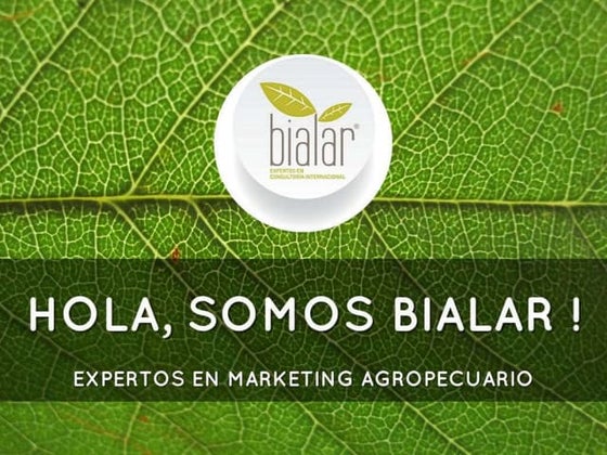 Hola Somos Bialar !  Expertos en Marketing Estratégico Agropecuario.