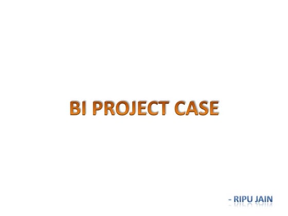 Business Intelligence Project