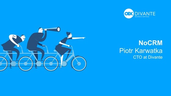 NoCRM - BigData Amsterdam 4.0