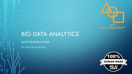 Big Data Analytics Quick Research Guide by Arthur Morgan