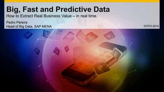 GITEX Big Data Conference 2014 – SAP Presentation