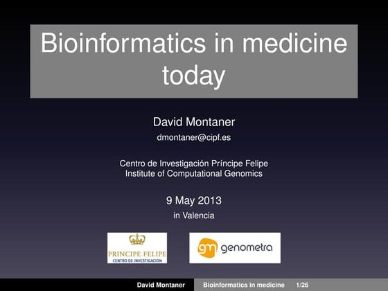 Bioinformatics Introduction