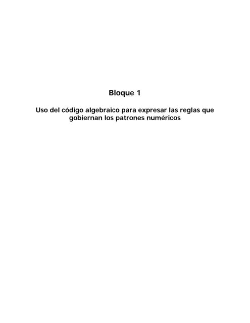Bloque 1