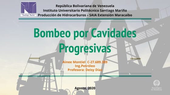 Bombeo por Cavidades Progresivas