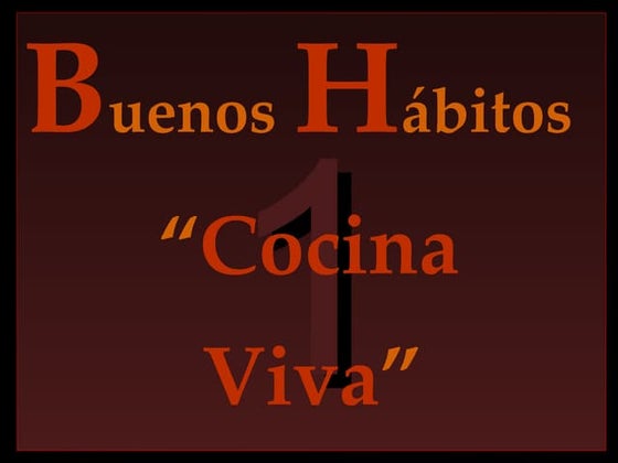 Buenos hábitos 1