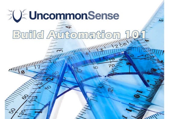 Build Automation 101