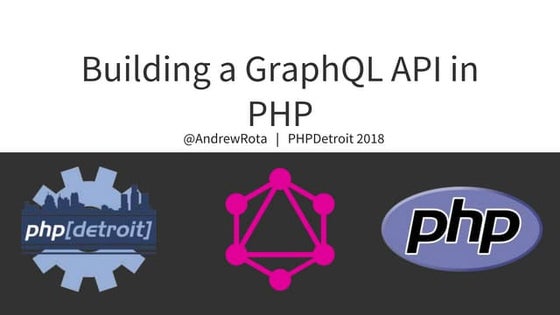 Building a GraphQL API in PHP