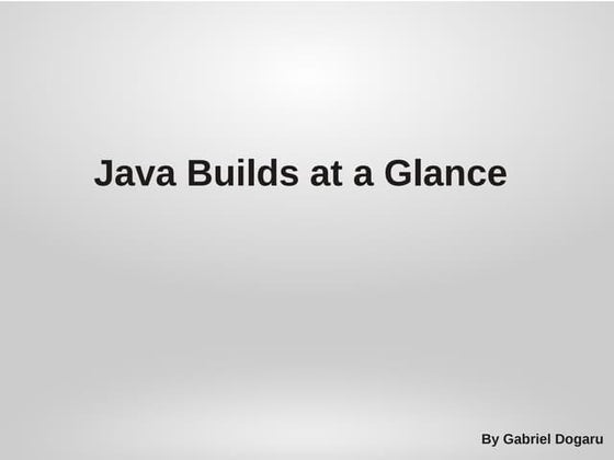 Building at a glance