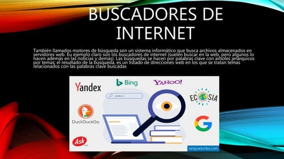 Buscadores de internet