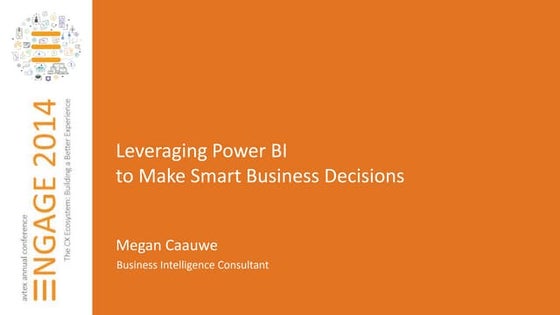 Making Smarter Business Decisions with Power BI