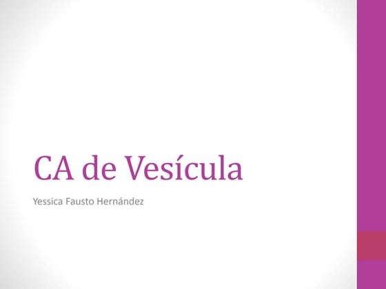 Ca de vesícula