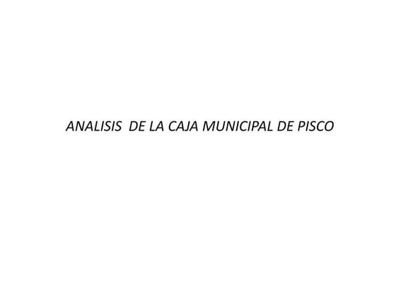 Caja pisco