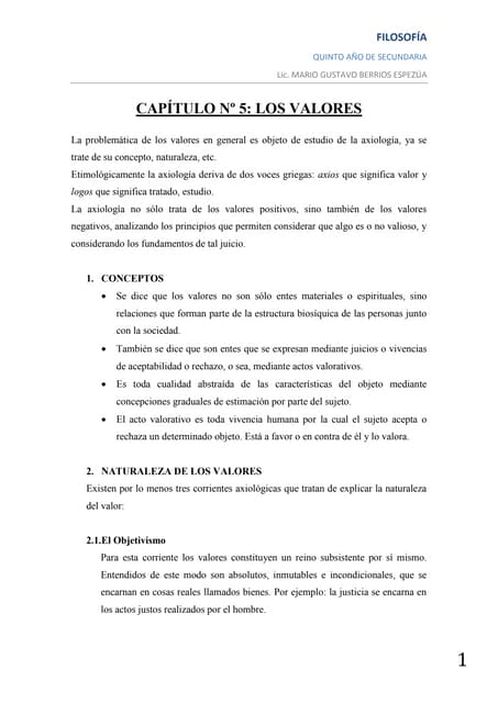 Capítulo nº 5