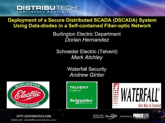 Distributech_Presentation DTECH_2013
