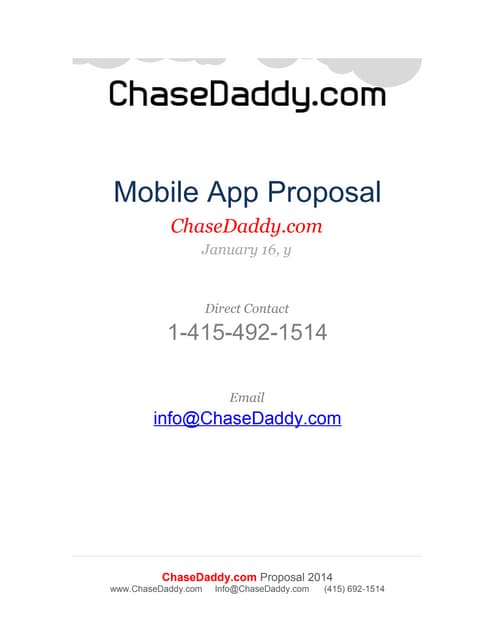 Cd mobile-app-proposal