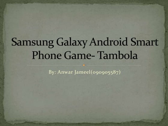 Tambola