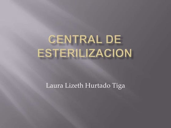 Central de esterilizacion