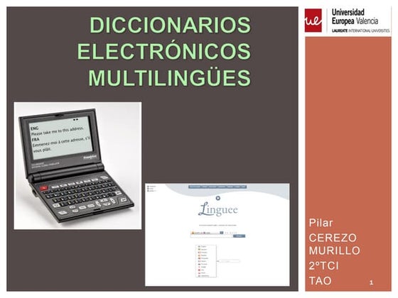 Diccionarios electrónicos
